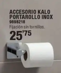 Optimus Accesorio kalo portarollo inox oferta