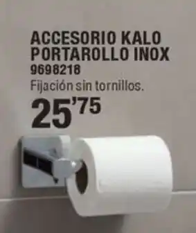 Optimus Accesorio kalo portarollo inox oferta