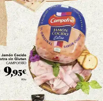 Gadis Campofrío Jamón Cocido Xtra Sin Gluten oferta