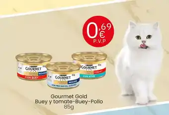 Tu Trébol Hipermercados Purina - gourmet gold buey y tomate - buey - pollo oferta