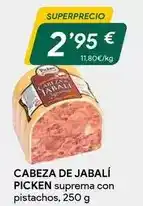 Masymas Picken - cabeza de jabalí oferta