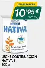 Masymas Nestlé - leche continuacion nativa 2 oferta