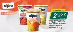 Masymas Alpro - yogur vegetal oferta