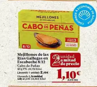 Gadis Meijollones De Las Rías Gallegas En Escabeche 8.-12 oferta