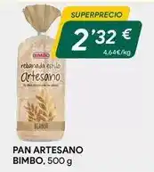 Masymas Bimbo - pan artesano oferta