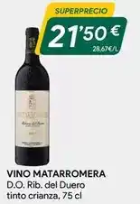 Masymas Matarromera - vino oferta