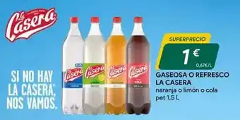 Masymas La casera - gaseosa o refresco oferta