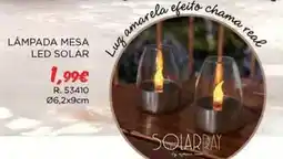 Espaço Casa Lampada mesa led solar oferta