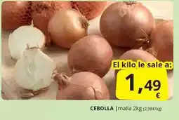 Supermercados MAS Cebolla oferta