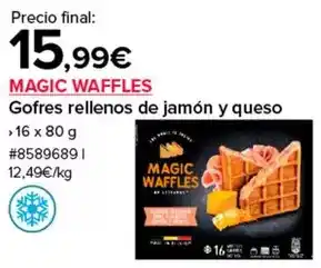 Costco Magic - gofres rellenos de jamon y queso oferta