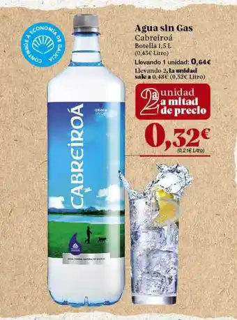 Gadis Agua Sin Gas Cambreiroá oferta