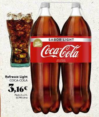 Gadis Refresco Light Coca-cola oferta