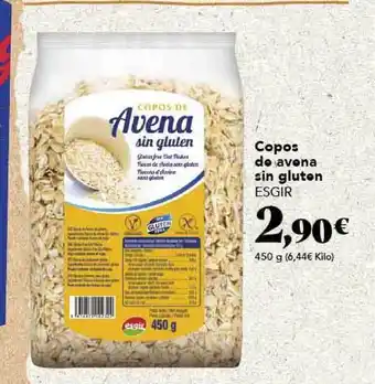 Gadis Copos De Avena Sin Gluten Esgir 450g oferta