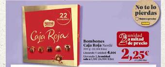 Gadis Bombones Caja Roja Nestlé oferta