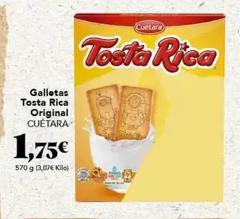 Gadis Tosta Rica Galletas Original Cuétara 570g oferta