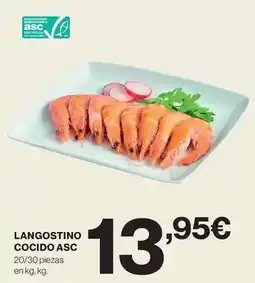 Supercor Langostino cocido asc oferta