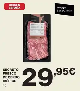 Supercor Origen - secreto fresco de cerdo ibérico oferta