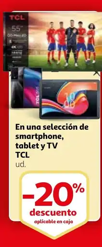 Alcampo TCL En una selección de smartphone oferta