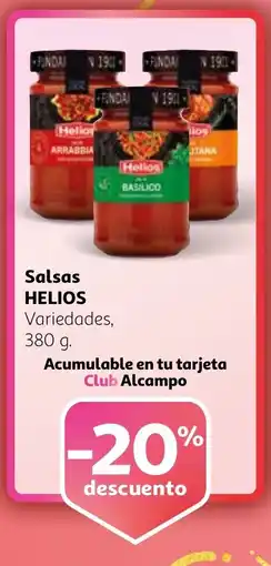 Alcampo HELIOS Salsas oferta