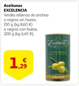Alcampo EXCELENCIA Aceitunas oferta