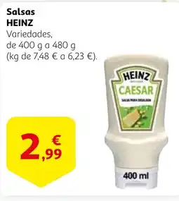 Alcampo HEINZ Salsas oferta