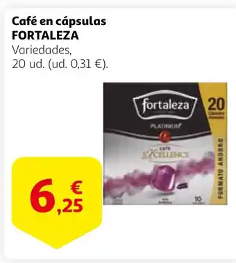 Alcampo FORTALEZA Café en cápsulas oferta