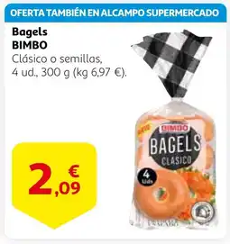 Alcampo BIMBO Bagels oferta