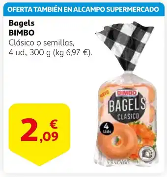 Alcampo BIMBO Bagels oferta