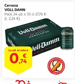 Alcampo VOLL DAMN Cerveza oferta