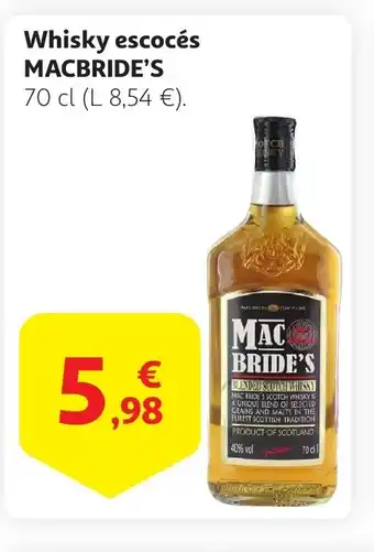 Alcampo MACBRIDE'S Whisky escocés oferta