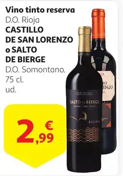 Alcampo Vino tinto reserva oferta