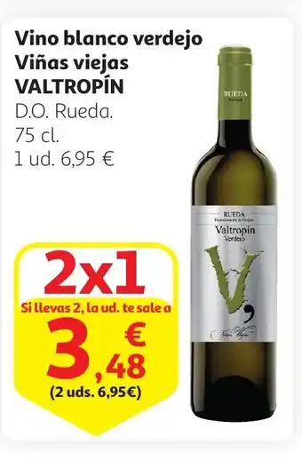 Alcampo VALTROPÍN Vino blanco verdejo Viñas viejas oferta