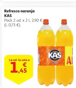Alcampo KAS Refresco naranja oferta