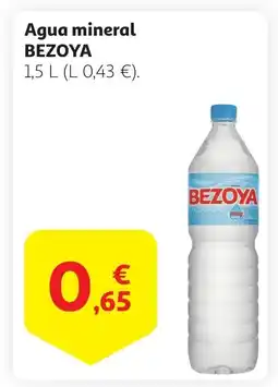 Alcampo BEZOYA Agua mineral oferta