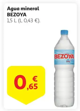 Alcampo BEZOYA Agua mineral oferta