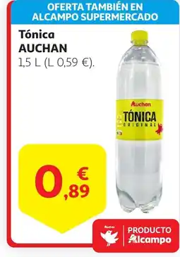 Alcampo AUCHAN Tónica oferta