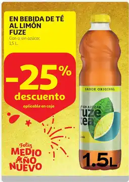 Alcampo FUZE En bebida de té al limón oferta