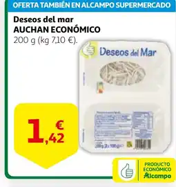 Alcampo AUCHAN ECONÓMICO Deseos del mar oferta