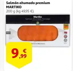 Alcampo MARTIKO Salmón ahumado premium oferta