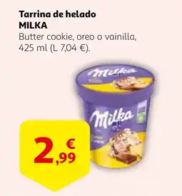 Alcampo MILKA Tarrina de helado oferta