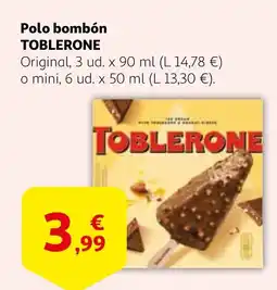 Alcampo TOBLERONE Polo bombón oferta