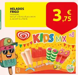 Alcampo FRIGO Helados oferta