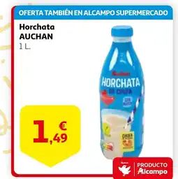 Alcampo AUCHAN Horchata oferta