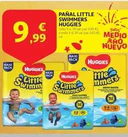 Alcampo HUGGIES Pañal little swimmers oferta