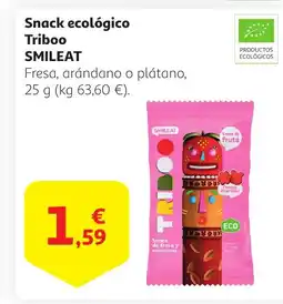 Alcampo SMILEAT Snack ecológico Tribpp oferta