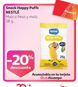 Alcampo NESTLÉ Snack Happy Puffs oferta