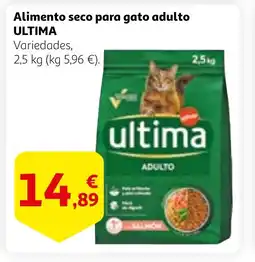 Alcampo ULTIMA Alimento seco para gato adulto oferta