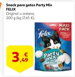 Alcampo FELIX Snack para gatos Party Mix oferta