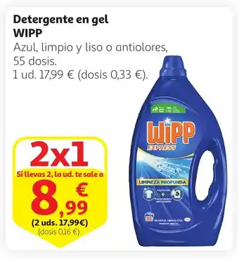 Alcampo WIPP Detergente en gel oferta