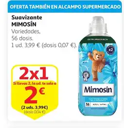 Alcampo MIMOSÍN Suavizante oferta